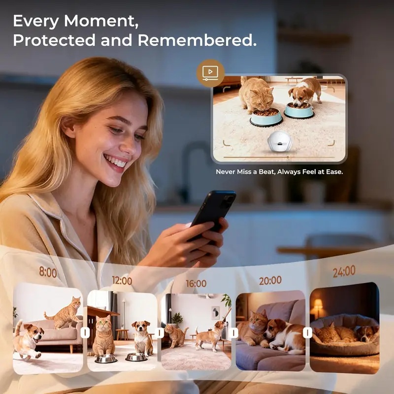 Movable Indoor Pet Robot Camer - Smart Home Video 评论和价格