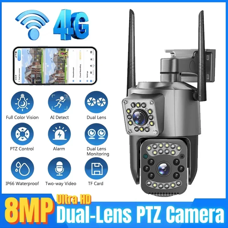 8MP WIFI IP Camera 4K PTZ Dual - Smart Home Camera Ezviz 评论和价格
