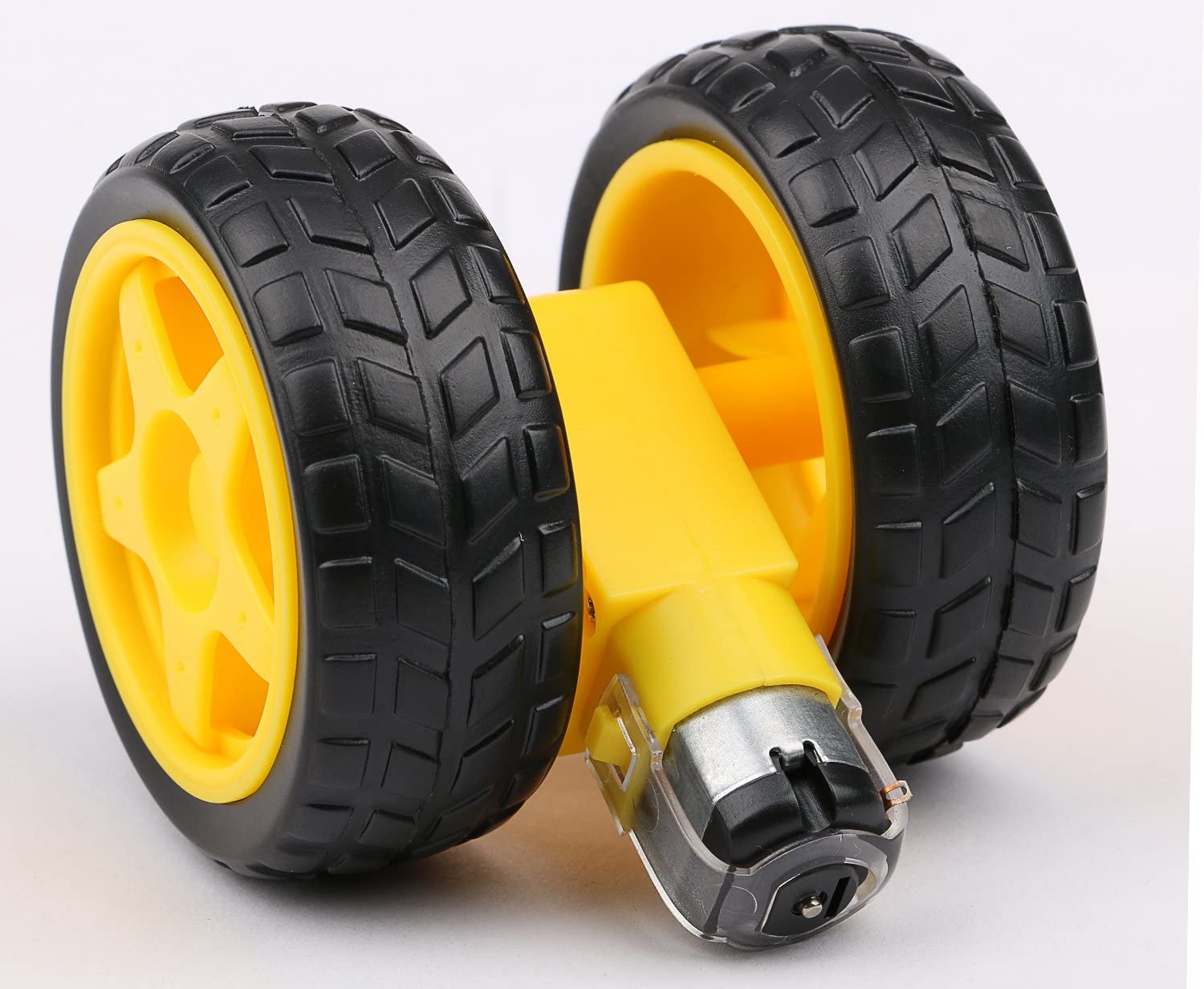 4Pcs DC Electric Motor + Plast - Smart Home Yellow 评论和价格