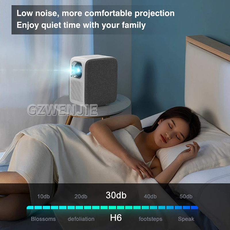 H6 Mini Projector LED 1080P Fu - Smart Home Video 评论和价格