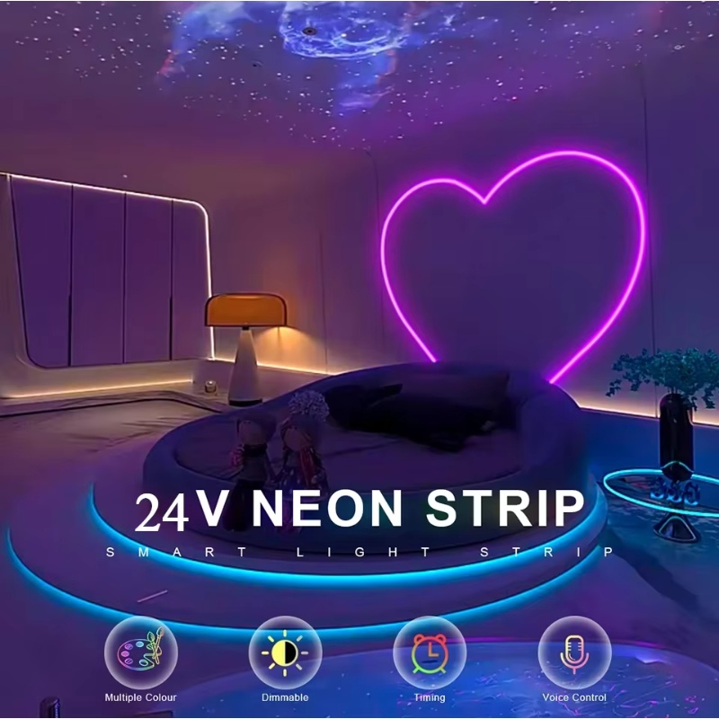 Tuya Smart Life WiFi LED Neon  - Smart Home Yellow 评论和价格