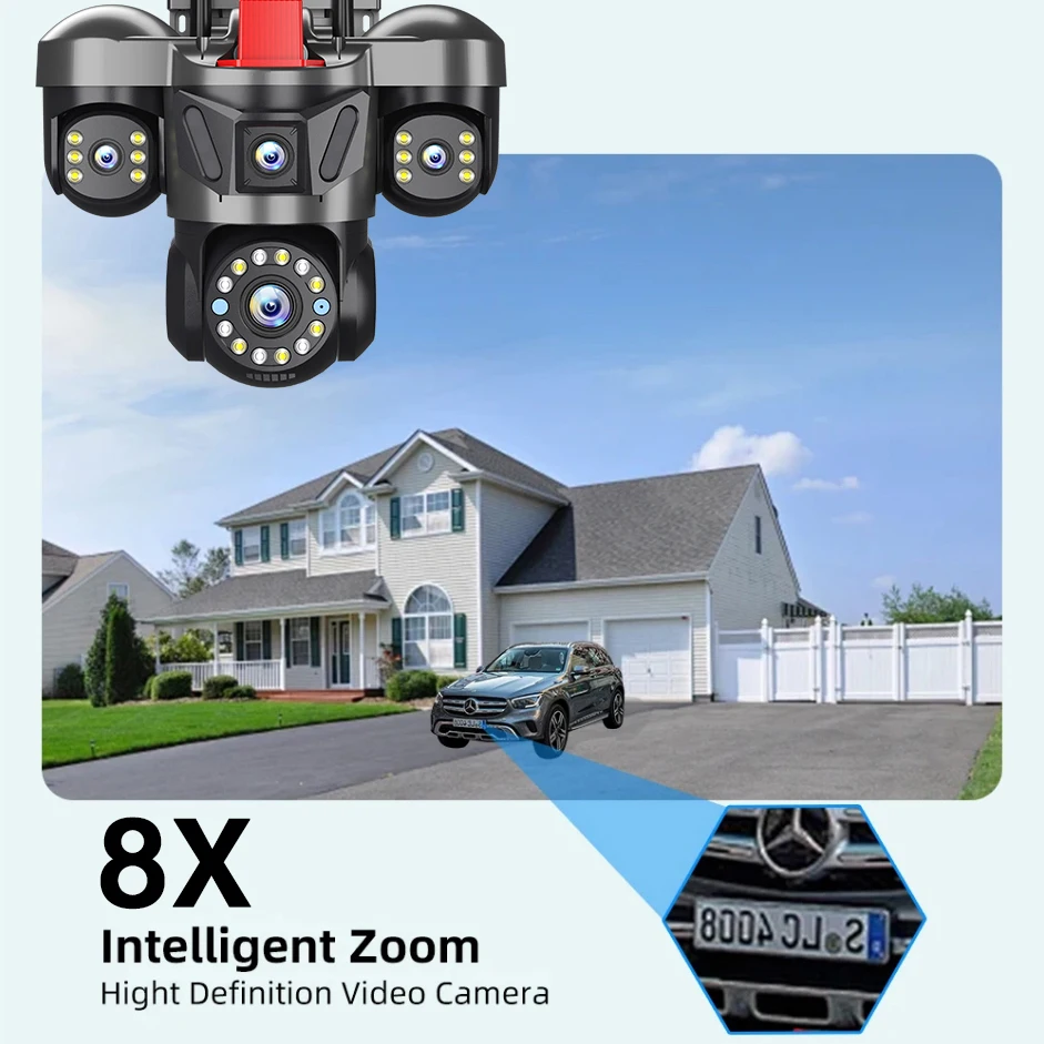 KERUI 12K 24MP Outdoor WiFi Ca - Smart Home Camera Ezviz 评论和价格