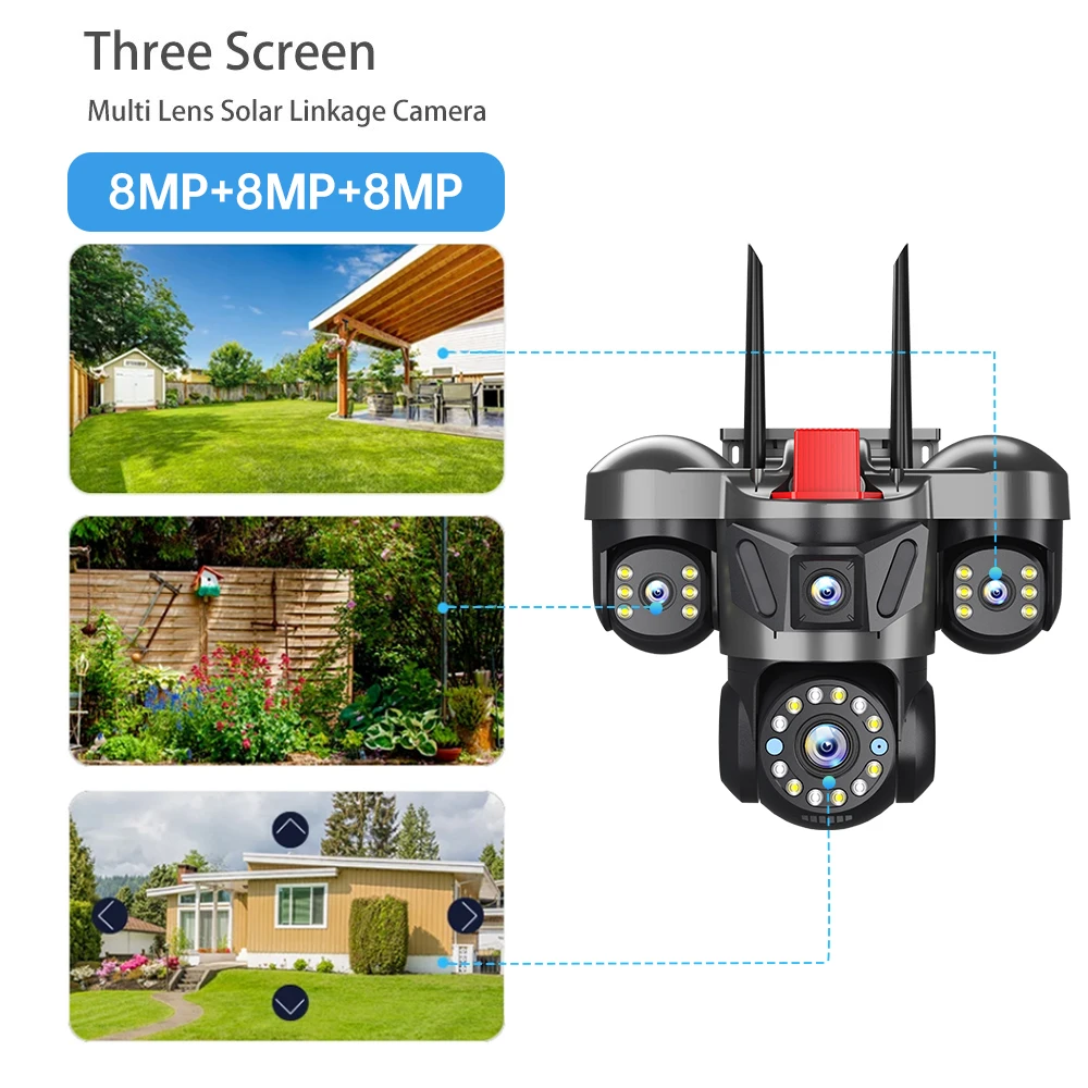 KERUI 12K 24MP Outdoor WiFi Ca - Smart Home Camera Ezviz 评论和价格