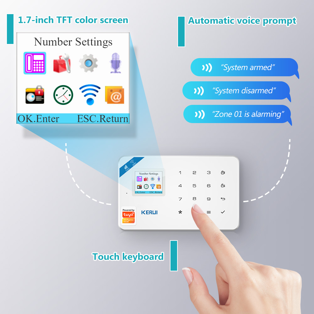 KERUI W181 Alarm System Secutr - Smart Home Video 评论和价格