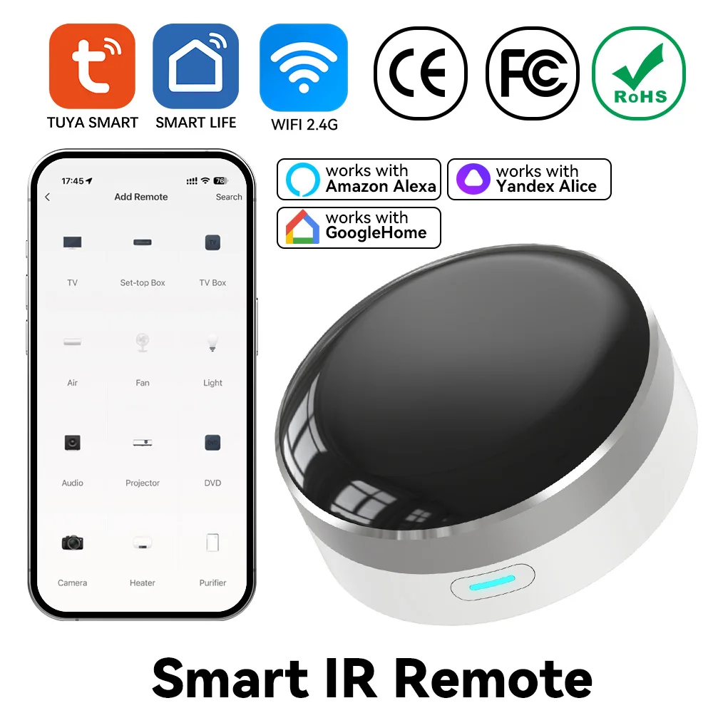YFK WiFi Smart IR Blaster Univ - Universal Remote Smart Home 评论和价格
