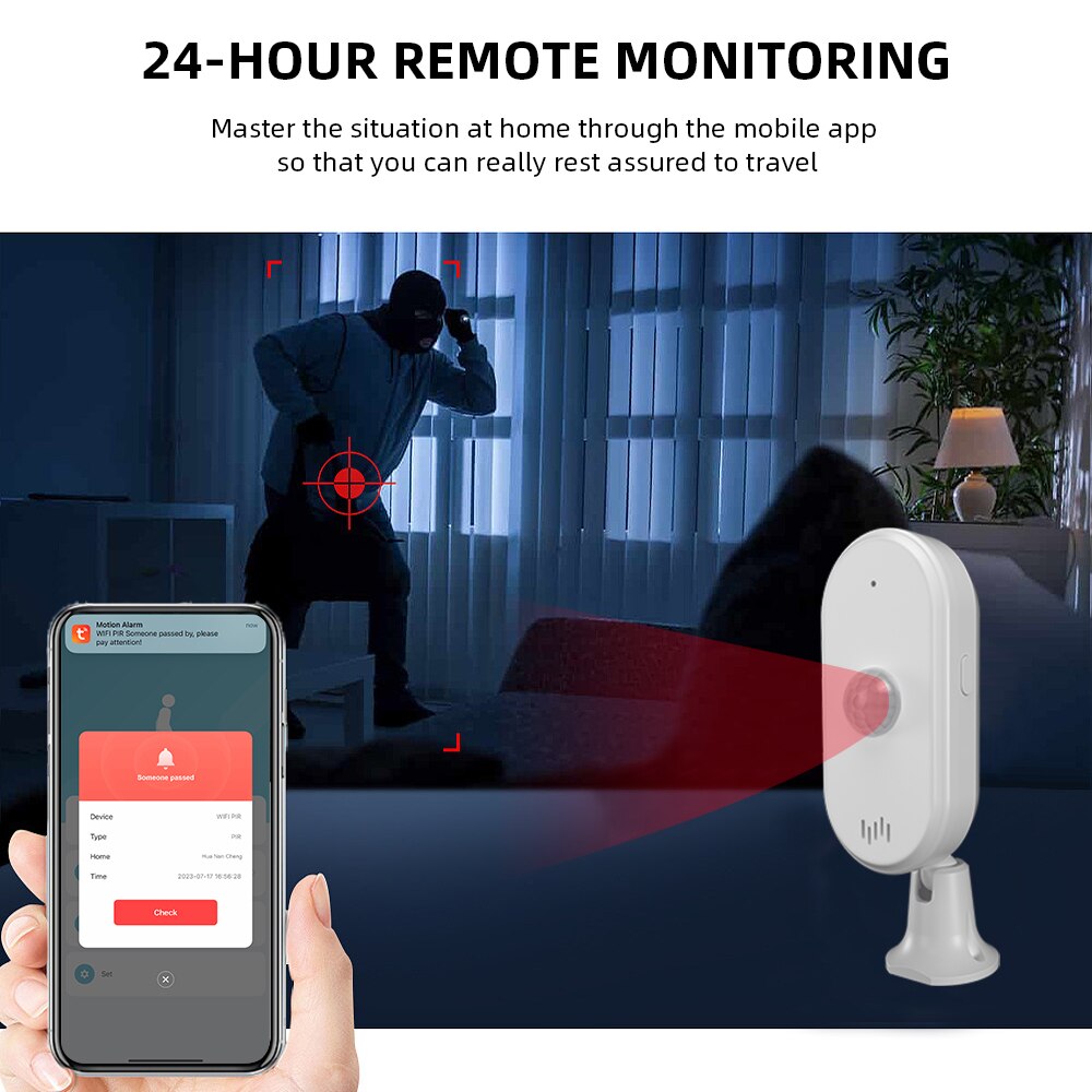 ONENUO Tuya WiFi Security Burg - Smart Home Wiser 评论和价格
